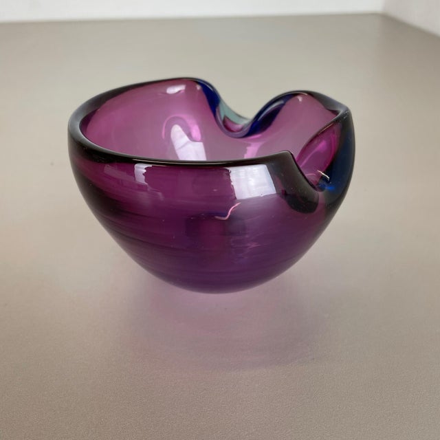 Purple Murano Glass Ashtray, Italy, 1970s For Sale - Image 13 of 18