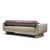 Animal Skin Vladimir Kagan for American Leather Group Mid Century Matinee Sofa For Sale - Image 7 of 10
