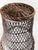 20th Century American Primitive Rustic Willow Woven Decorative Basket For Sale - Image 14 of 14