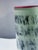 Unique Art Glass Vase With Graal Technique Drawings and Pink Rim For Sale - Image 14 of 14