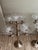 1970s Vintage 1970s Silver Plate Candelabra With Removable Crystal Cups — 40” High For Sale - Image 5 of 13