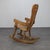 1970s Brutalist Rocking Chair in Oak attributed to De Puydt, 1970s For Sale - Image 5 of 9