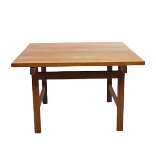 Oak Coffee Table by Hans J. Wegner for PP Møbler, 1960s For Sale