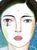 A modern abstract portrait painting of a young lady with a hint of cubism. This is one painting from a series inspired by...