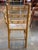 Tan 19th Century Pair of Painted Faux Bamboo Armchairs With Rush Seats For Sale - Image 8 of 10
