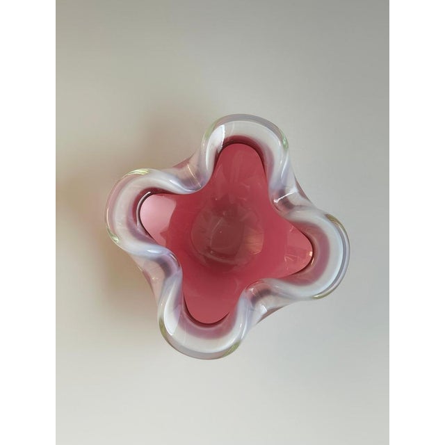 Glass Murano Glass Bowl by Archimede Seguso, Italy, 1960s For Sale - Image 7 of 10