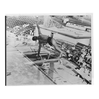 1965 Olympian Diver Bernie Wrightson Photograph For Sale