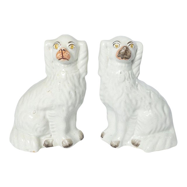 1900s Staffordshire Dogs - a Pair For Sale