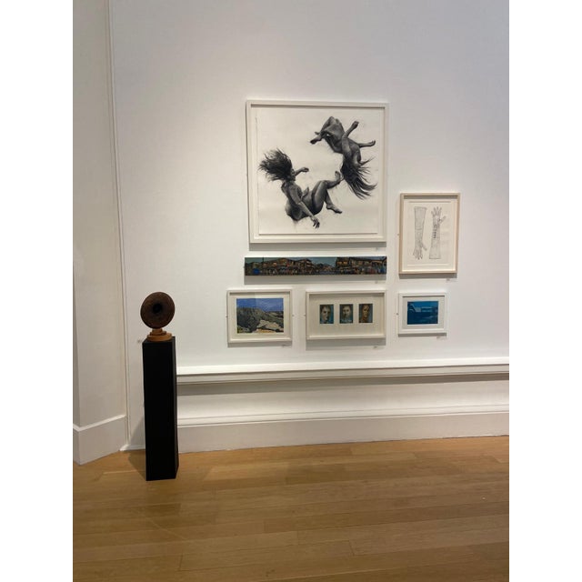 Patsy McArthur, Vortex, Charcoal and Conté Drawing on Watercolor Paper, 2018 For Sale - Image 4 of 8