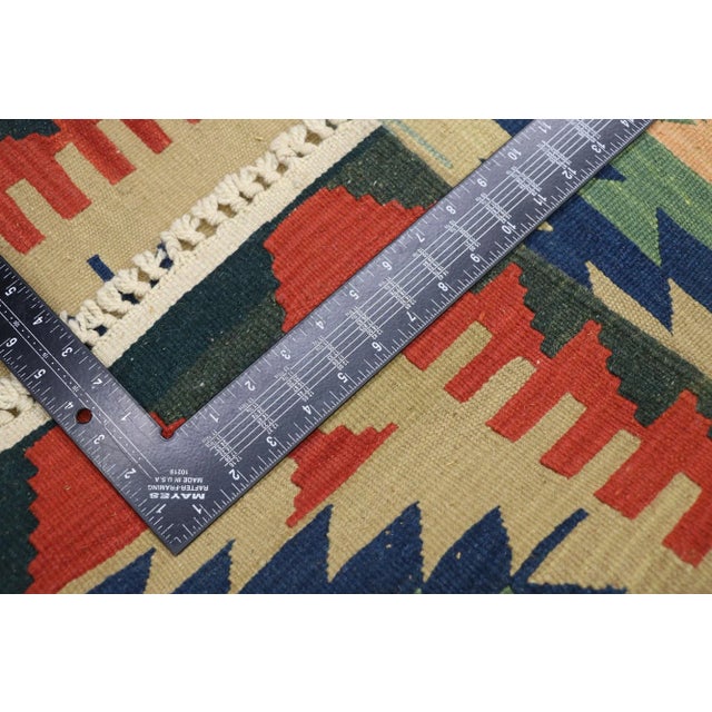 Late 20th Century Vintage Persian Shiraz Kilim Rug - 02'00 X 02'10 For Sale - Image 5 of 9