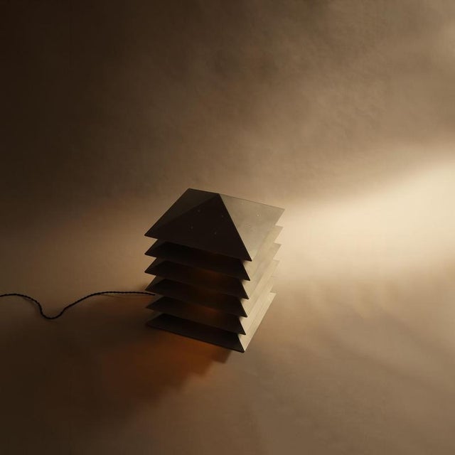 Contemporary Kōtō Aluminium Floor Lamp by Bureau of Entropy For Sale - Image 3 of 12