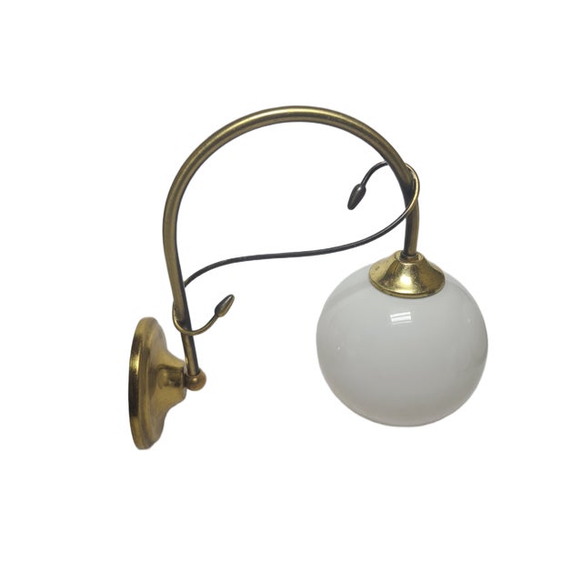 1950s Vintage Art Deco Wall Lamp, Poland, 1950s For Sale - Image 5 of 11