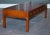 Military Campaign 3-Drawer Coffee Table in Burr Yew Wood, Elm and Brass, 1950s For Sale - Image 10 of 14