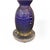 Blue and Silver Murano Glass Lamps, 1970s, Set of 2 For Sale - Image 6 of 7