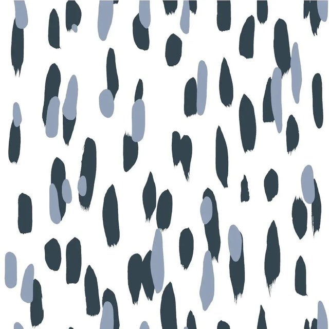 Club House Navy Wallpaper Sample For Sale