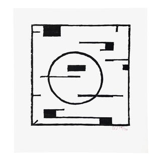 Erich Buchholz, Composition 1920, 1920, Paper For Sale