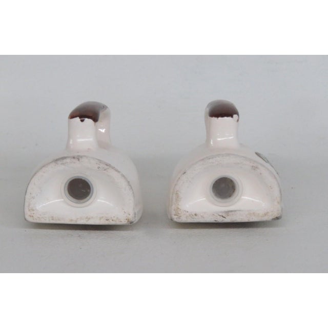 Mid 20th Century Iron Shaped Salt and Pepper Shaker 2 Pair With Rooster Motif For Sale - Image 12 of 13