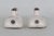 Mid 20th Century Iron Shaped Salt and Pepper Shaker 2 Pair With Rooster Motif For Sale - Image 12 of 13
