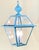 Exquisite Vintage Verdigris Solid Brass & Hanging Lantern / Chandelier For Sale In Miami - Image 6 of 14