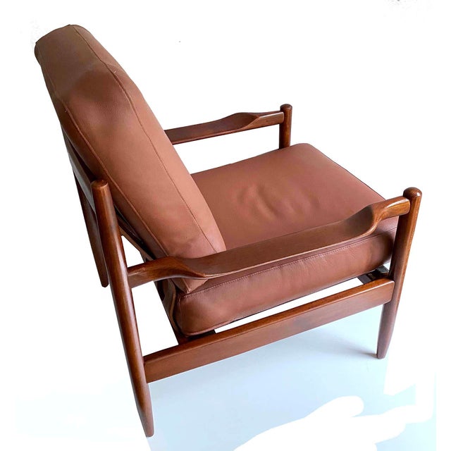 Danish Lounge Chairs in Teak and Leather from Magnus Olesen, Set of 2 For Sale - Image 13 of 18