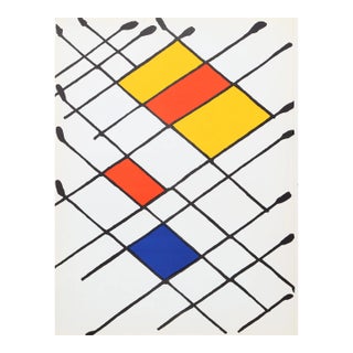 Damier from Derriere Le Miroir, Alexander Calder Lithograph For Sale