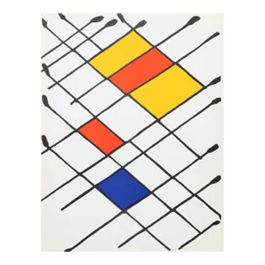 Damier from Derriere Le Miroir, Alexander Calder Lithograph