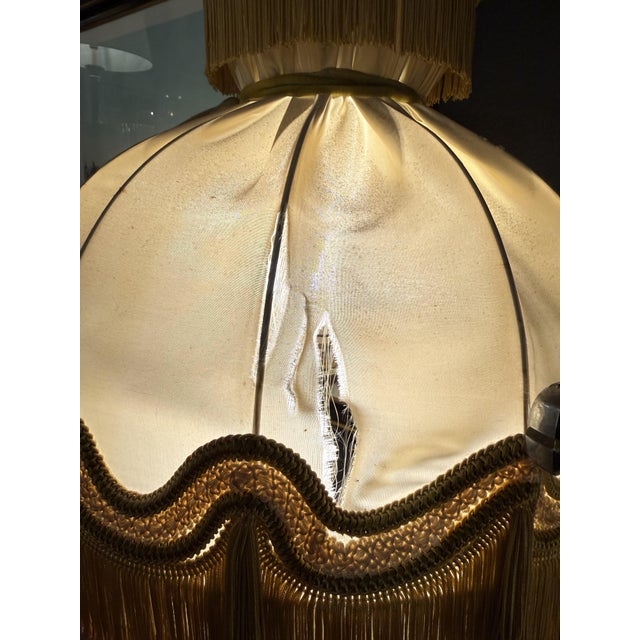 Bedside Lamp in Spelter, 1950s For Sale - Image 3 of 6