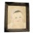 19th Century American Folk Art Young Child Pastel Drawing For Sale