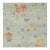 Chinese Art Deco Style Square Floral Wool Rug by Rug & Kilim, India For Sale
