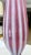 Large Raspberry Lavender Opaline Murano Glass Ribbed Table Lamp by Barovier For Sale - Image 11 of 16