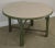 Ficks Reed Green Painted Vintage Round Side Table For Sale - Image 12 of 13