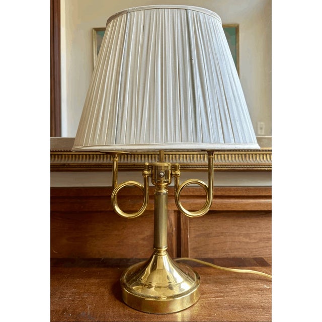 20” tall 12” shade at widest Good condition Add a touch of timeless, traditional elegance to your home with this vintage...