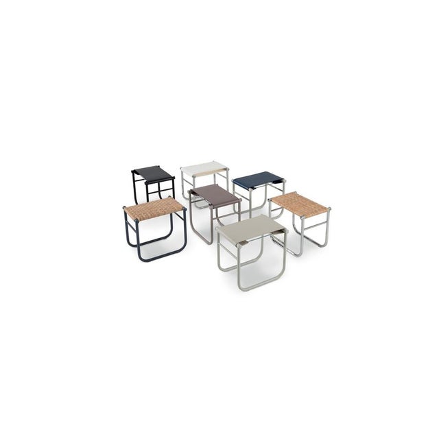 Cassina LC9 Stool by Charlotte Perriand for Cassina For Sale - Image 4 of 8
