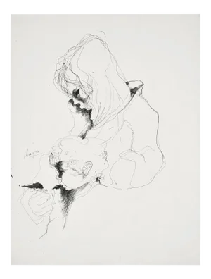Irene Pereyra - Figure - Ink Drawing - 1966