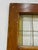 Antique Arts and Crafts Stained Glass Door For Sale - Image 10 of 12