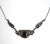 Late 20th Century Black Onyx and Sterling Silver Necklace For Sale - Image 5 of 8