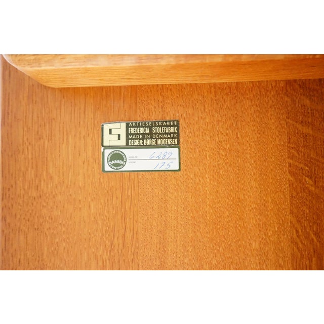 6289 Dining Table by Børge Mogensen for Fredericia, 1960s For Sale - Image 6 of 9