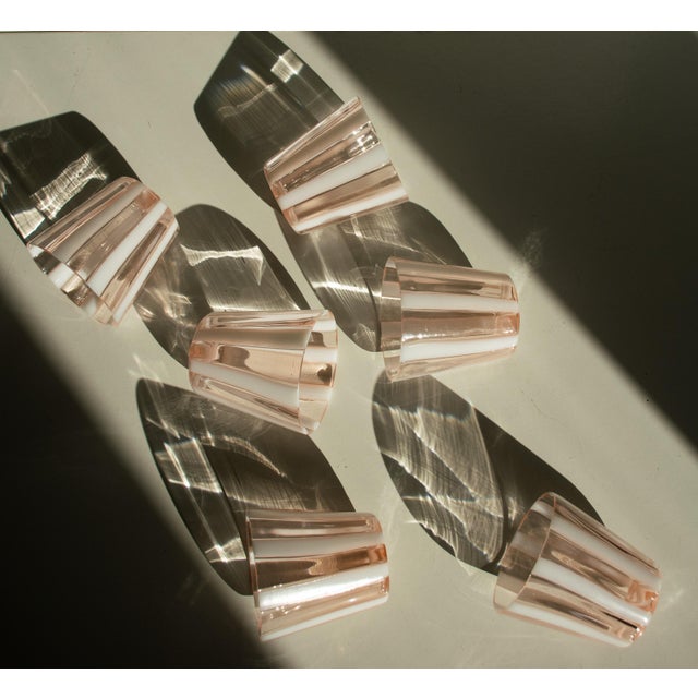 Tequila Glasses in Murano Glass by Mariana Iskra, Set of 6 For Sale - Image 7 of 14