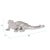 Kenneth Ludwig Chicago Lizard Figurine Bright Textured Nickel For Sale - Image 4 of 4