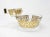 Mid-Century Modern Vintage Georges Briard Spanish Gold 2-Tier Serving Bowl With 22k Decoration For Sale - Image 3 of 13