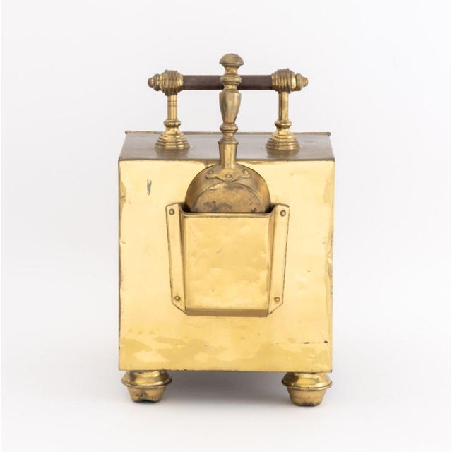 Brass Victorian Brass Coal Scuttle, 19th C. For Sale - Image 8 of 8