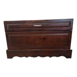 1990s Habersham Plantation Shaker Style Blanket Chest For Sale