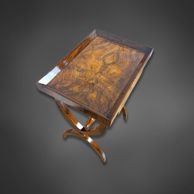 Side Table in Walnut, France, 1830s For Sale - Image 4 of 8
