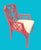 Fabulous Lilly Pulitzer Chinese Chippendale arm chairs. Featuring a vibrant pink lacquer chinoiserie Chippendale frame...