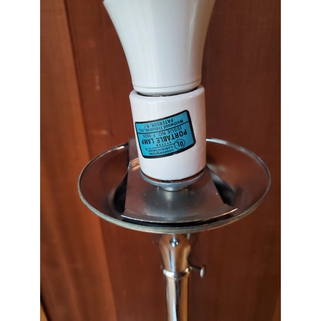 Mid 20th Century Vintage Chrome Tulip Floor Lamp in the Style of Laurel For Sale - Image 11 of 12