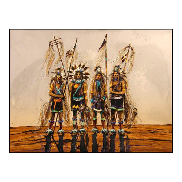 1980s Larry Fodor "All Dressed Up No Place to Go St 1" Hand Signed For Sale