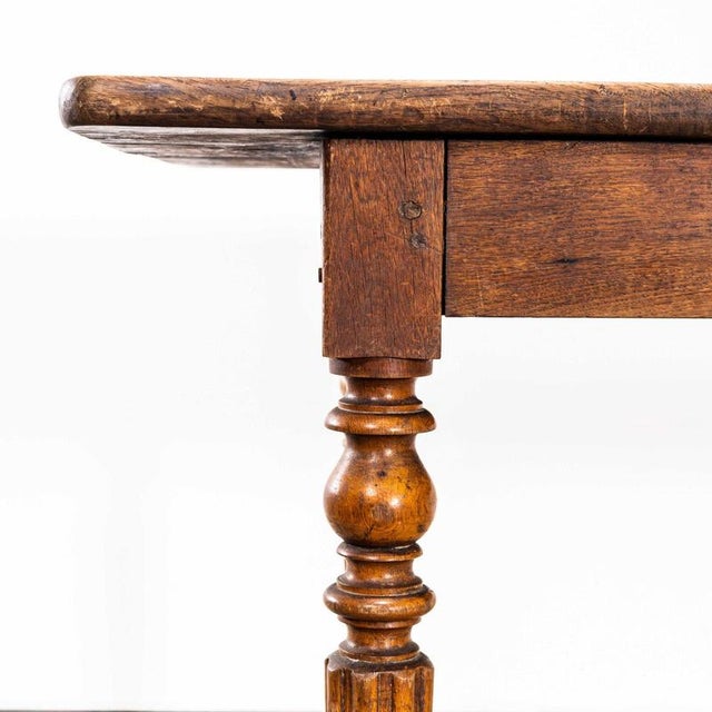 Large French Rectangular Dining Table, 1940s For Sale - Image 6 of 9