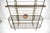 Metal Vintage Steel & Brass Baker's Rack MINT For Sale - Image 7 of 17