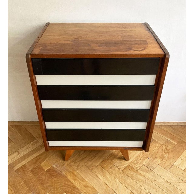 Mid-Century Modern Mid-Century Czech Bespoke U-453 Cabinet by Jiří Jiroutek for Interier Praha, 1960s For Sale - Image 3 of 12