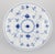 Blue Fluted Plain Salad Plates in Porcelain from Royal Copenhagen, 1970s, Set of 4 For Sale - Image 4 of 9